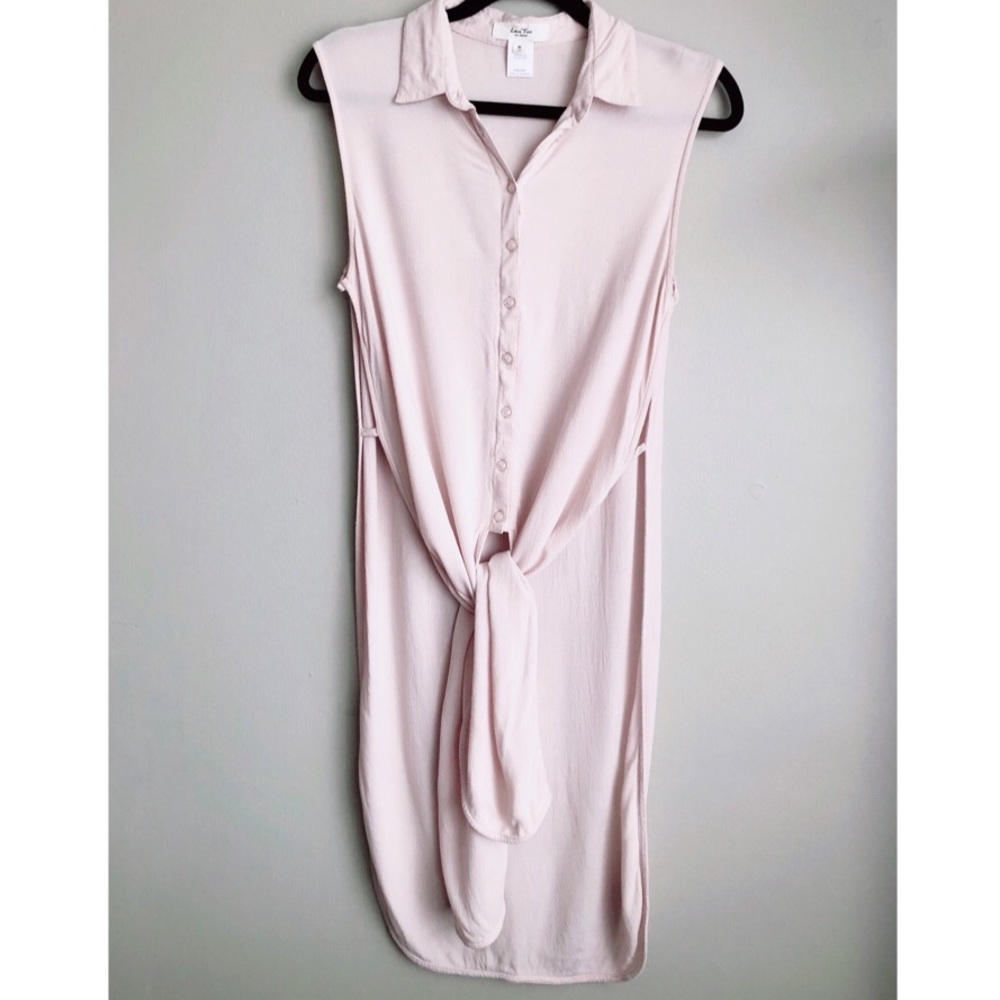 LOVE TREE | Long Button Down Top